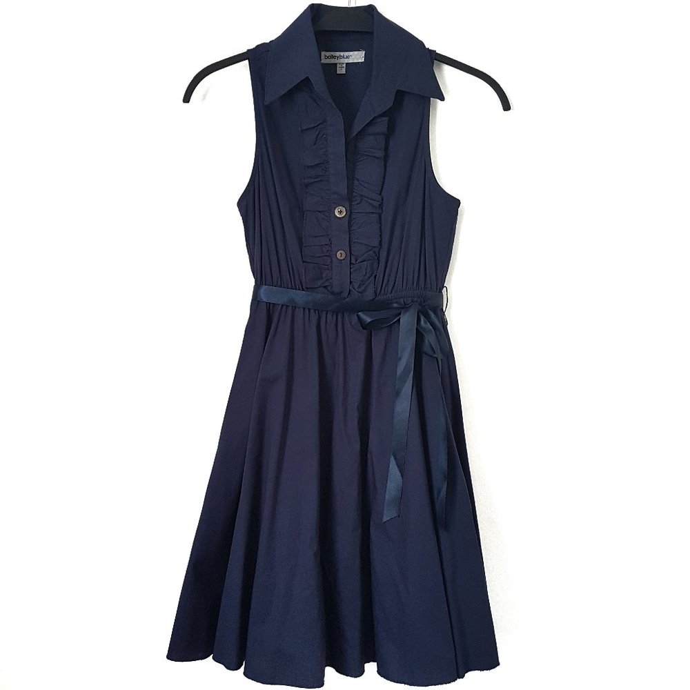 Bailey Blue Navy Blue Sleeveless Dress, S